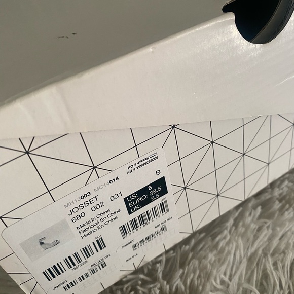 Light pink/beige wedge sandals - Picture 3 of 4